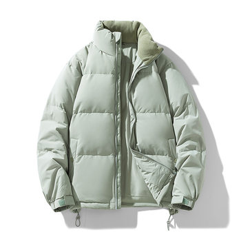 Amazon 2025 New Winter Men's down Jacket for Men and Women Couples 90 White Duck down Jacket Loose Bread Jacket