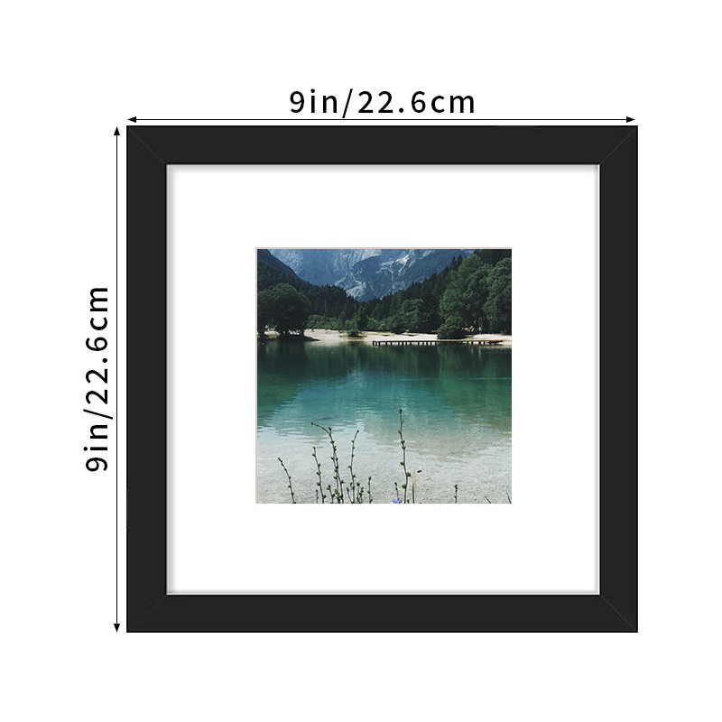 Cross Border Hot Selling Multi Collage Gallery Square Photo Frame Wall Decoration Picture Frame Photo Frame Wholesale Home Office Decoration
