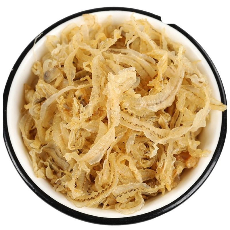 500g Scallop Skirt Dried Seafood Products Specialty Clam Meat Scallop Skirt