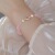 M443【Розовый браслет для девочек】Однослойный