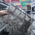 Ten pairs of horsemen short gray