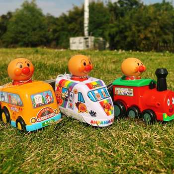 Japanese Children's Small Train Wind-Up Toy Boy Inertia Pull-Back Car Baby Engineering Excavator