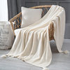 Cross-Border Knitted Sofa Blanket Autumn and Winter Office Nap Warm Thin Blanket Airplane Casual Shawl Aviation Small Blanket