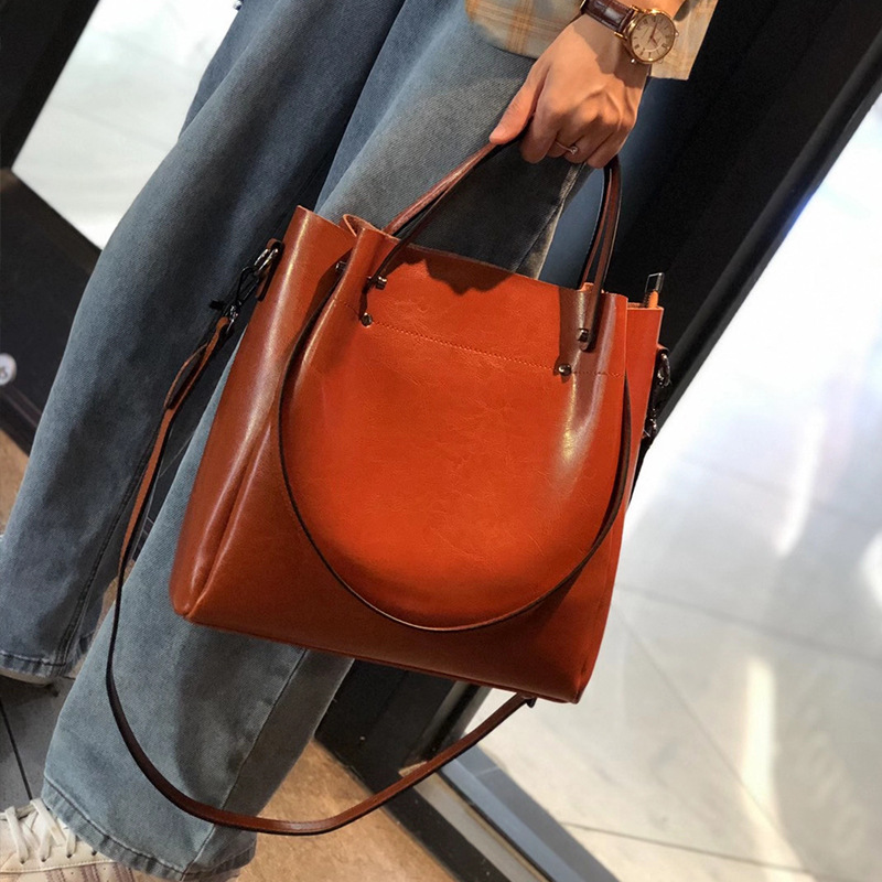 (Mới) Mã A0334 Giá 1170K: Túi Xách Nữ Gutdl Phong Cách Âu Mỹ Túi Ví Nữ Chất Liệu Da Bò G04 Sản Phẩm Mới, (Miễn Phí Vận Chuyển Toàn Quốc).
