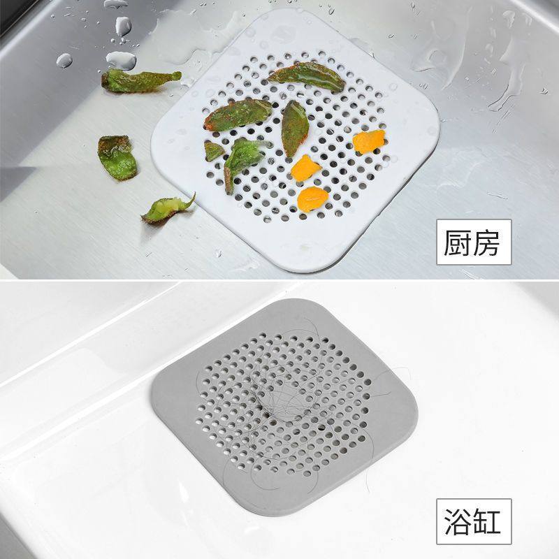 Sink anti-blocking floor drain cover bathroom hair filter kitchen sink sewer hair filter Net Wholesale