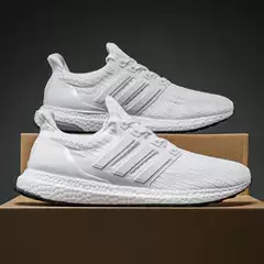 UB Men's Running Shoes - Authentic Boost, Breathable Mesh, Comfortable Casual Sneakers, Unisex, Ultra Boost 21 Style, 4.0