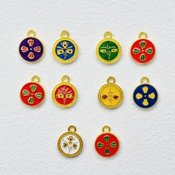 New Zodiac Year Five-Way Wealth God Bracelet Hand-Woven Hand Rope Necklace DIY Jewelry Accessories Ethnic Style Hand Jewelry