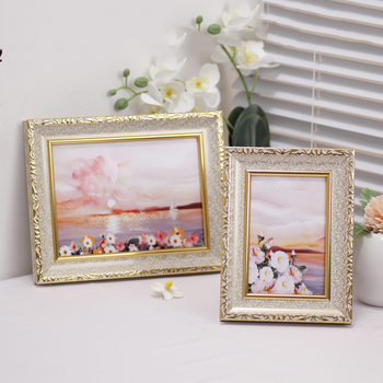 European-style photo frame wall-mounted 6781012-inch a45 table decoration wholesale wedding photo family photo plus wash photo