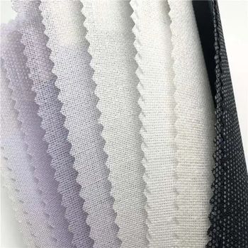Sales Woven Adhesive Interlining Four-way Elastic One-way Elastic Warp Adhesive Interlining Simple Colorful Interlining Clothing Accessories