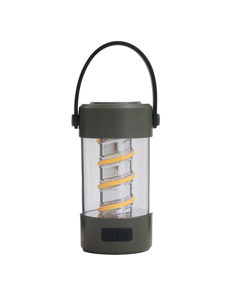 Outdoor Wireless Bluetooth Audio Camping Light Atmosphere Light Tent Long Endurance LED Light Small Portable Handlamp