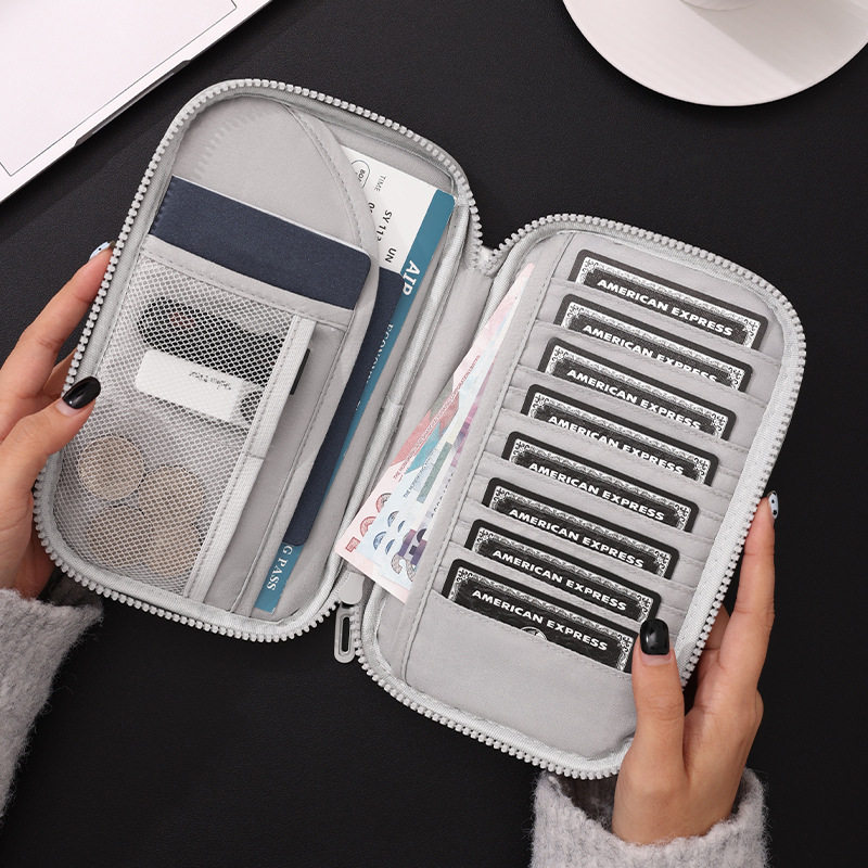 New Xinghui Portable Anti-theft Brush Passo Bag Storage Bag Travel Down Storage Bag Large Capacity ID Bag Card Bag