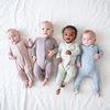 Cross-border e-commerce explosions of maternal and infant products baby clothes feet sleeping bag solid color bamboo fiber children's clothing baby jumpsuit
