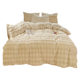 Class A thickened rabbit plush milk velvet four-piece set winter warm rabbit velvet bed sheet quilt cover lazy rabbit velvet coral velvet 4