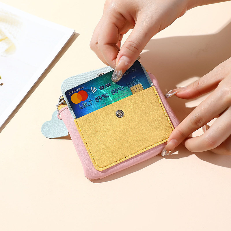 Cross-Border Southeast Asia Best-Selling Wallet Key Bag Ins Style Multi-Functional Cosmetics Bag Cute Macaron Coin Purse