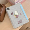 Blue Background Miffy Rabbit Ipada16 Tablet 10/9/8 Generation Air6/5 Protective Case Pro 11inch Mini7 Protective Case 5