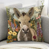 Wholesale Cross-border Pet Photo Collection Series Polyester Pillowcase Cushion Cover Square Sofa Decorative Pillowcase