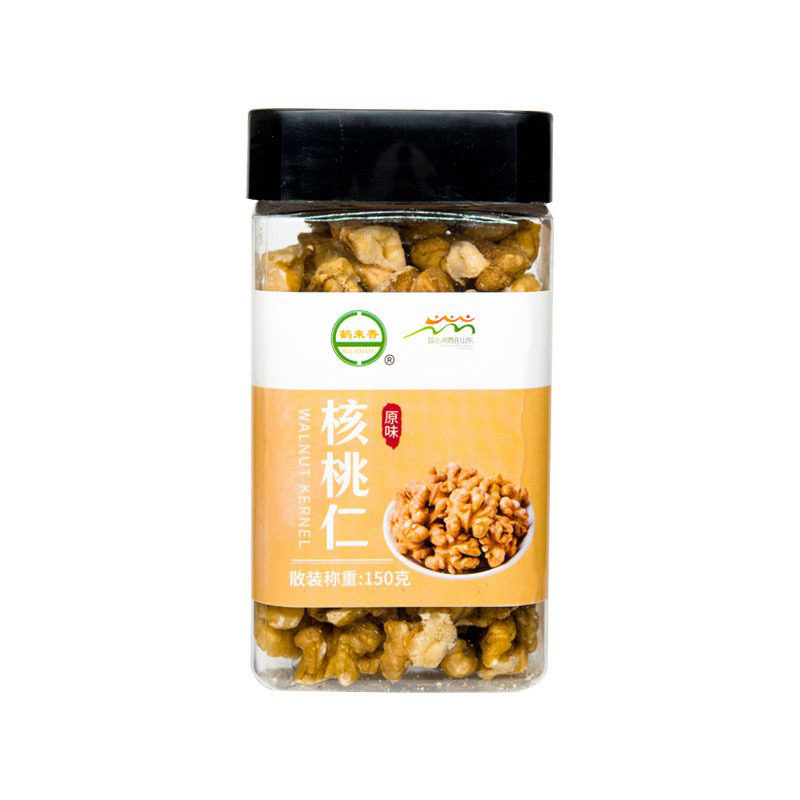 [Factory] Canned Walnut Kernels 150g Shelled Ready-To-Eat Walnut Raw Hand-Peeled Nuts Source Manufacturer Customized Oem