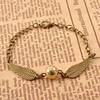 Golden Snitch Artifact Bracelet Hourglass Necklace Feather Bookmark Foreign Trade Creative Peripheral Alloy Vintage Jewelry Wholesale