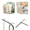 Transparent Book Stand Reading Rack Book Clip Desk Bookshelf Desktop Fixed Book Storage Partition Thickened Student Class