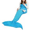 Genuine Mermaid Blanket Blanket Wool Knitted Fish Tail Blanket Air-conditioning Blanket Birthday Gift Christmas Gift M01