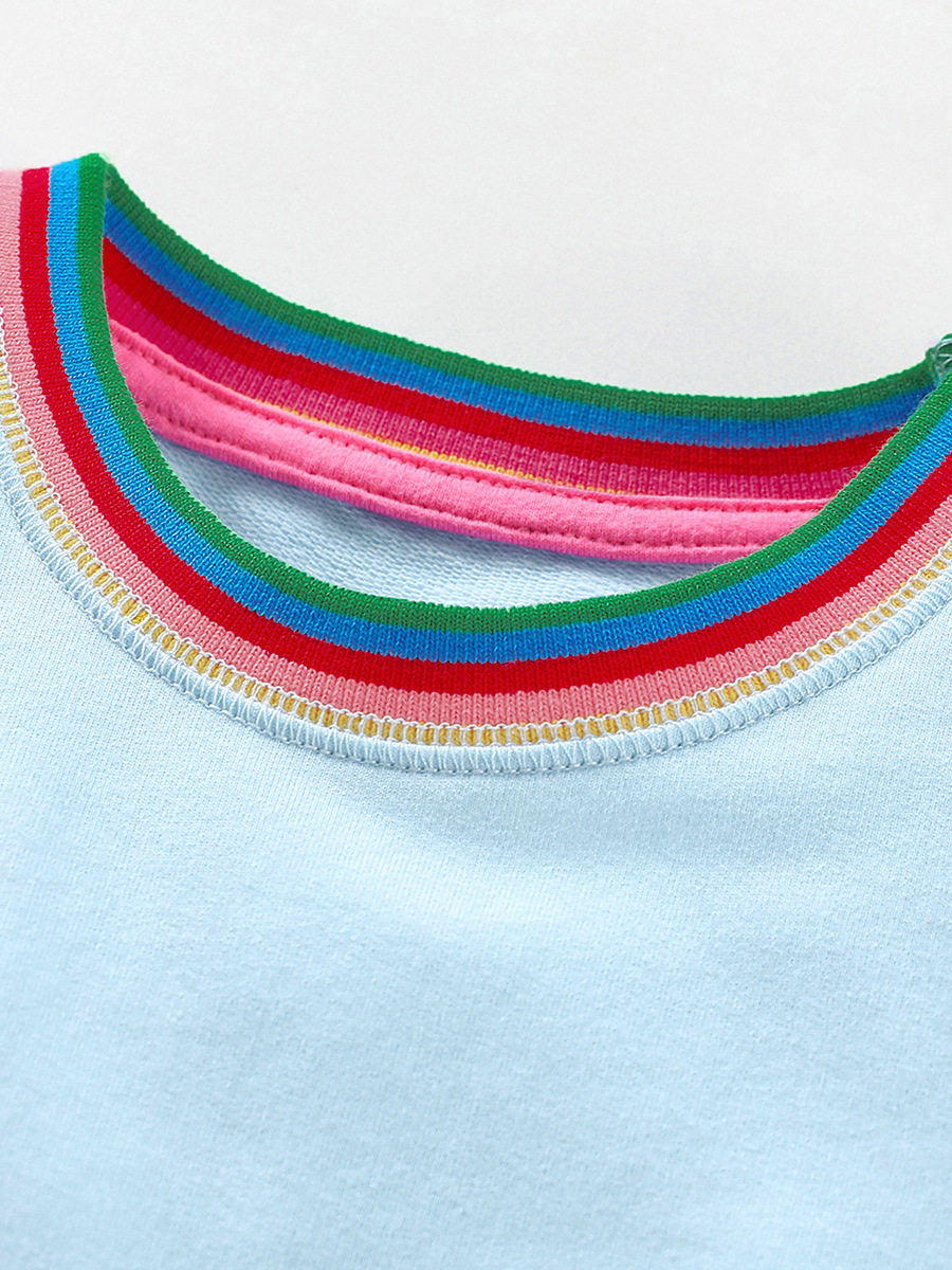 Custom-made, Special Supply Kids' Dress, New Autumn Long-sleeve Crewneck Loose Maxi Dress