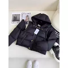Ce Winter Arc De Triomphe New Style Detachable Sleeve Hooded Puffer Jacket