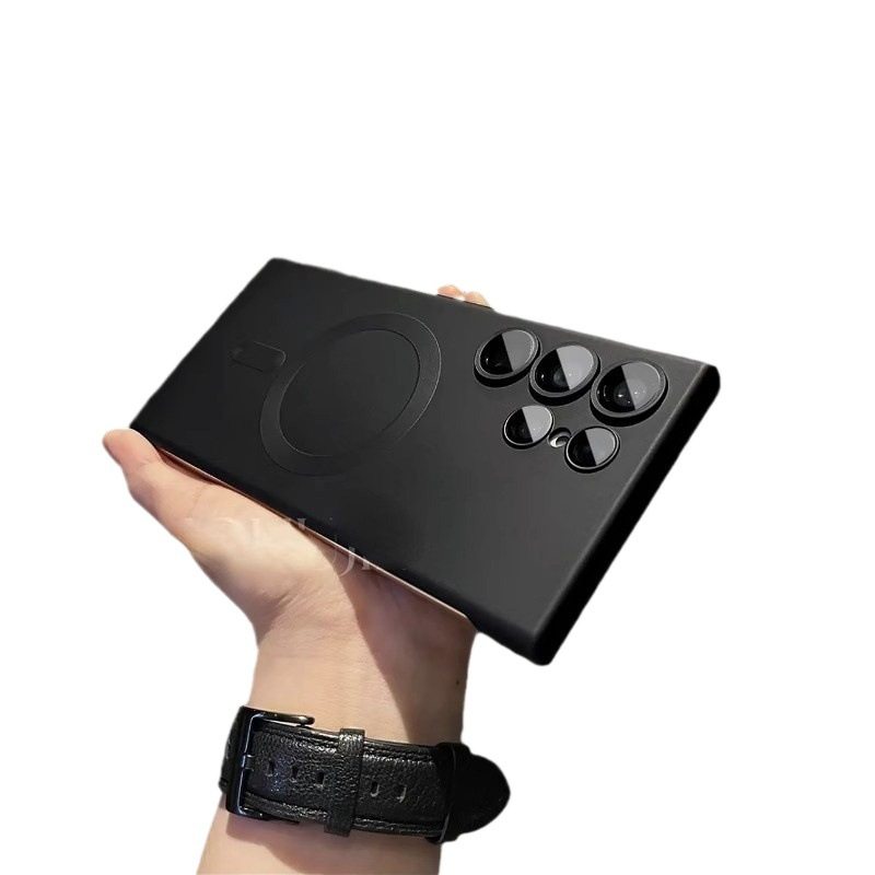 Frosted No Frame for Samsung s25ultra Phone Case New GalaxyS24ultra Magnetic Protective Cover