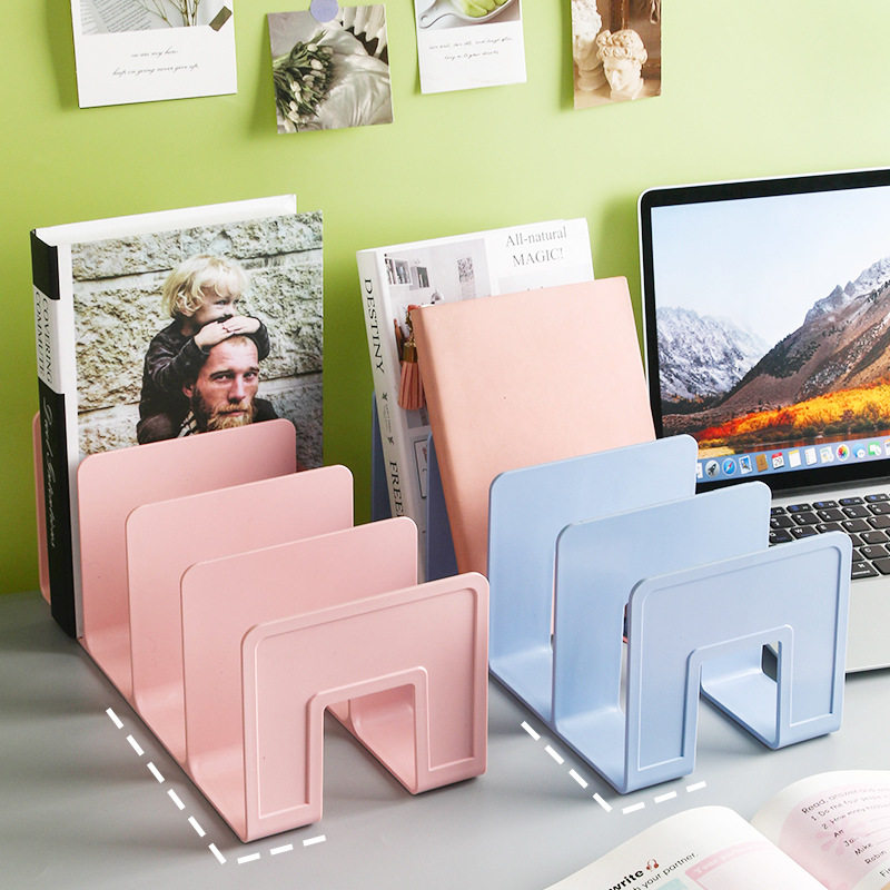 Book Stand Desktop Storage Fixed Book Book Stand Bookshelf Storage Rack Plastic Storage Rack Table Reading Rack Book