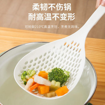 Separate packaging large colander kitchen noodle boiling water sieve hot pot filter screen sieve long handle large mesh spoon