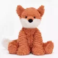 Wavy fur fox 23cm