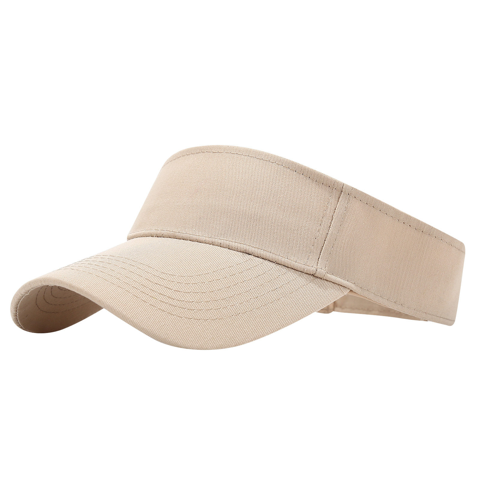 全棉空顶帽成人儿童户外运动遮阳帽团体活动防晒帽印制logo广告帽