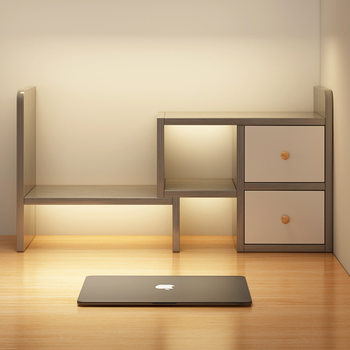 Desktop Storage Rack Office Bookshelf Desk Organizer Student Dormitory Simple Cabinet Desk Storage Small Bookcase