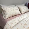 Cotton Imported Knitted Cotton Tianzhu Cotton Four-Piece Set Cartoon Printed Quilt Cover Super Soft Class a Pure Cotton Set Wholesale