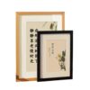 Solid Wood A4 Photo Frame Display Wall-Mounted Wooden A3 Cardboard Picture Frame Mounting Empty Frame Puzzle Mounting Frame Calligraphy Display Wholesale