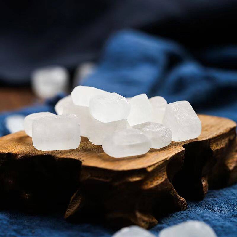 Yunnan Single Crystal White Rock Sugar Canned Household Special Wholesale Small Particles Extra Pure Natural Lemon Bag 50g