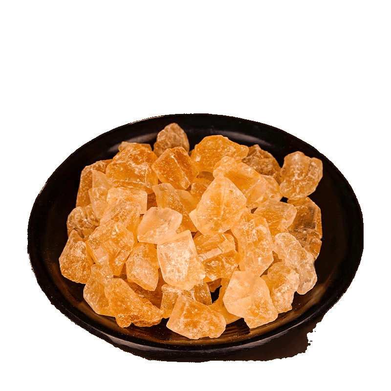 Yellow Rock Sugar Yunnan Old Rock Sugar 2.5kg Handmade Sweet Polycrystalline Ultra-Fine Loose Sugar Water Rock Sugar Commercial Bulk Specialty