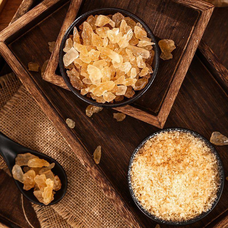 Yunnan Authentic Yellow Rock Sugar 2.5-5kg Old Rock Sugar Polycrystalline Soil Rock Sugar Handmade No Additives Household Wholesale Bulk Bag