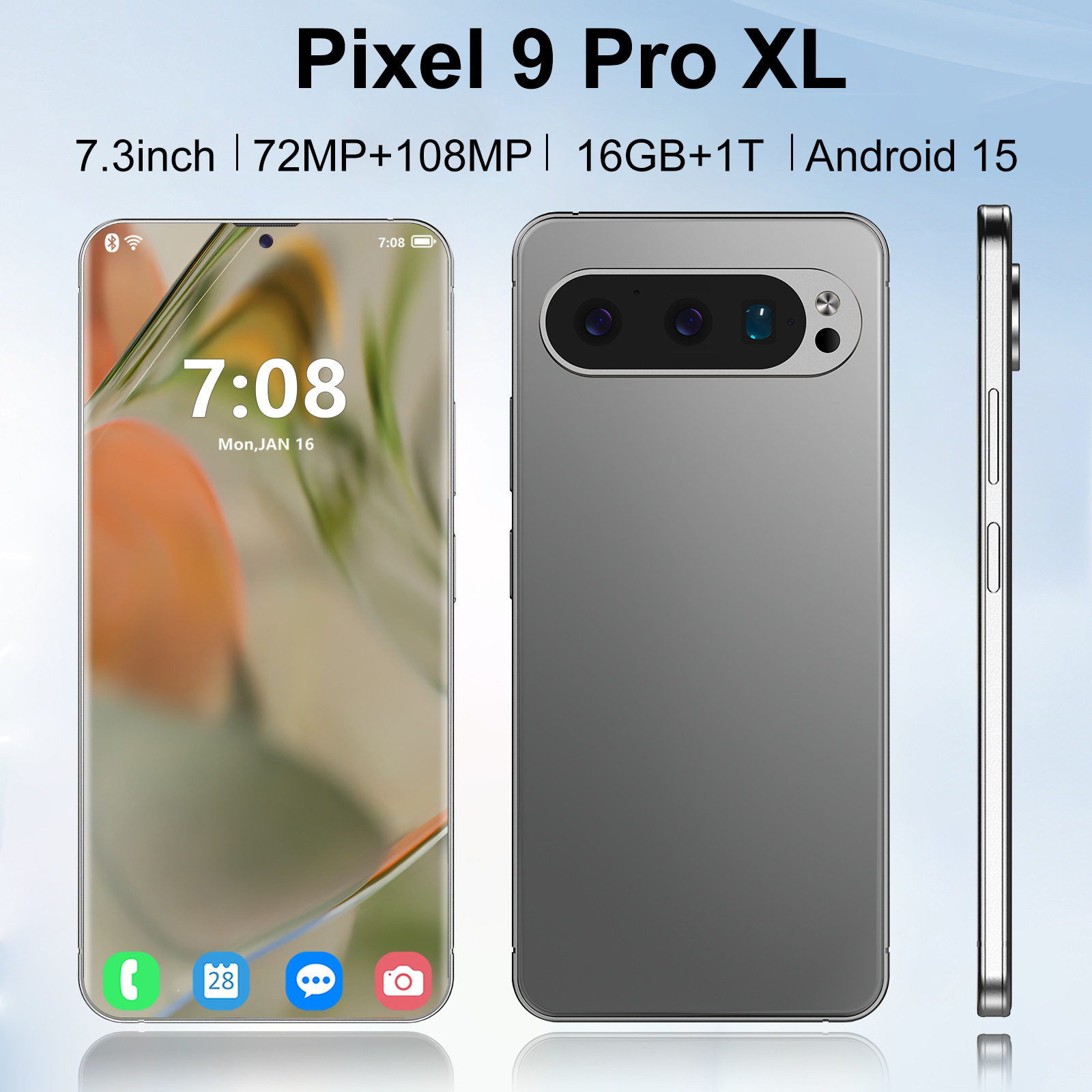 跨境PIXEL 9 PRO XL安卓智能5G手机16+1T高清大屏手机源头工厂价