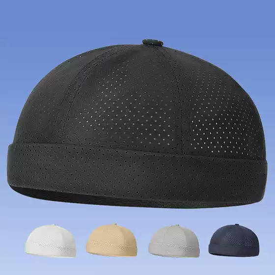 New Summer Mesh Breathable Mesh Cap Outdoor Fashion Visor Hat Waterproof Hat for Export