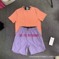 Nk orange suit purple pants