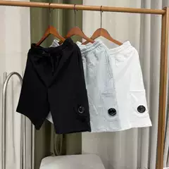 Cross-Border Am Cp Summer Men's Loose Casual Solid Color Sports Shorts Trendy Brand