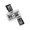 Factory Psp Memory Stick Card Holder Tf to Ms Single Card Holder Adapter Vest Card Reader Single and Double Card Tray Adapter