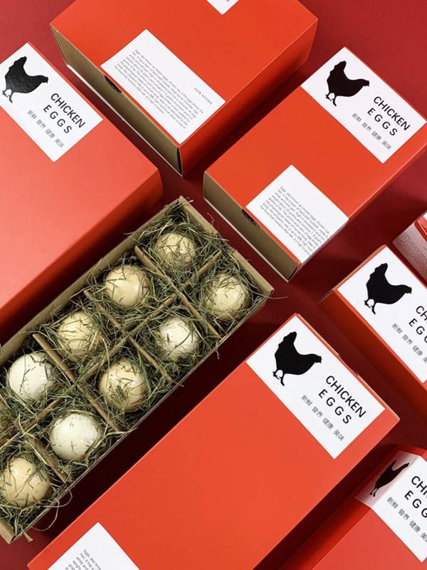 Egg Packaging Box Small Batch Customized Egg Tray Gift Box Satchel Full Moon Wedding Egg Gift Box Shockproof Fast