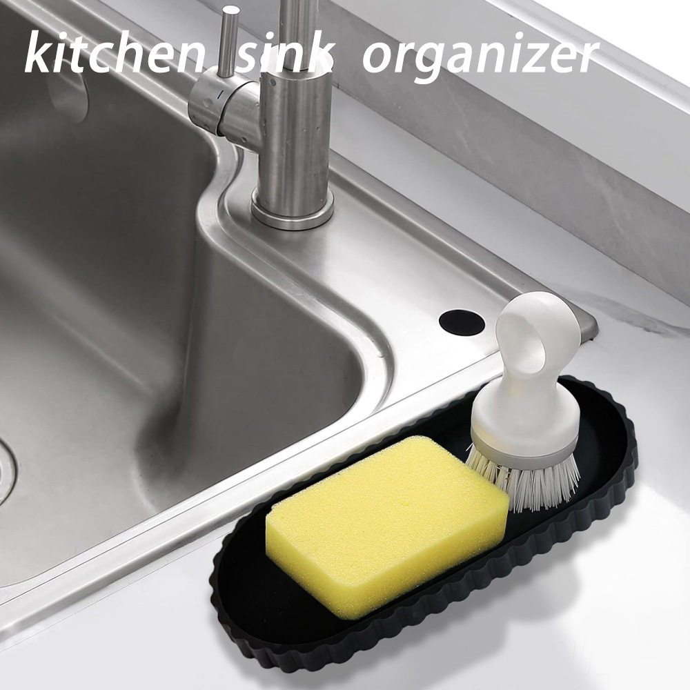 Cross-Border Exclusive Supply of Silicone Aromatherapy Trays, Lace Oval Jewelry Storage Box, Kitchen Sink Sponge Holder