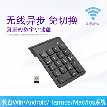 Numeric Keyboard Numeric Keypad Wireless 2.4g Built-In USB Receiver Professional Factory