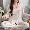 Maternity Pajamas for Spring, Autumn, and Summer, Thin Postpartum Sweat-Absorbing Maternity Sleepwear, Adjustable Nursing Loungewear