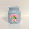 Customized Burgundy Ceramic Spatula Storage Jar Export Export Mother's Day Tulip Pattern Chopstick Barrel Shovel Holder