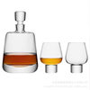 Light Luxury Model Room Decorative Handmade Wine Jug Decanter Household Crystal Glass Whisky Wine suit