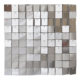 Cross-border wind plate round translucent birthday party party supplies venue layout decoration flash background wall