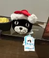 Christmas owl ornament